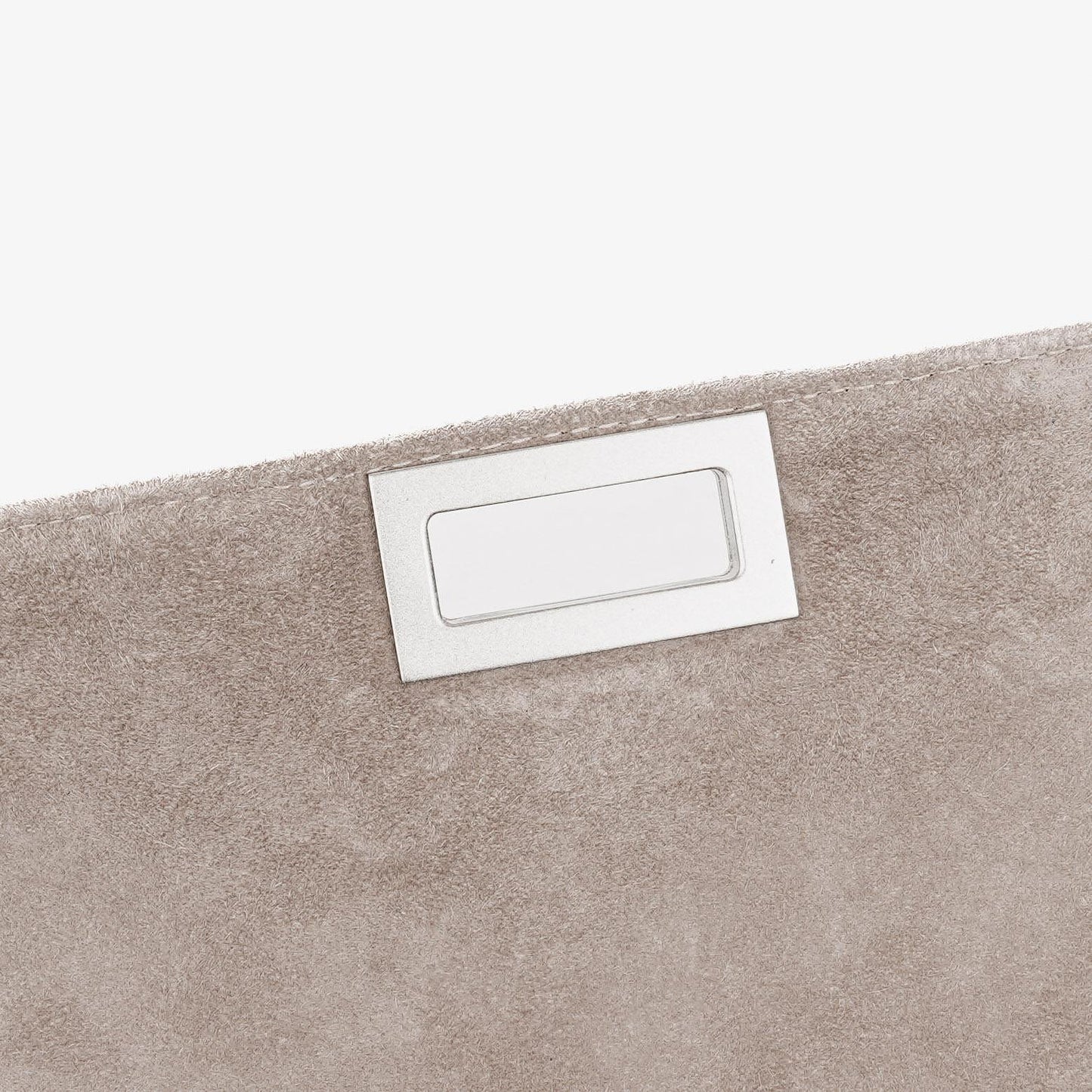 Chanel Beige Suede Patchwork Accordion Mademoiselle Flap