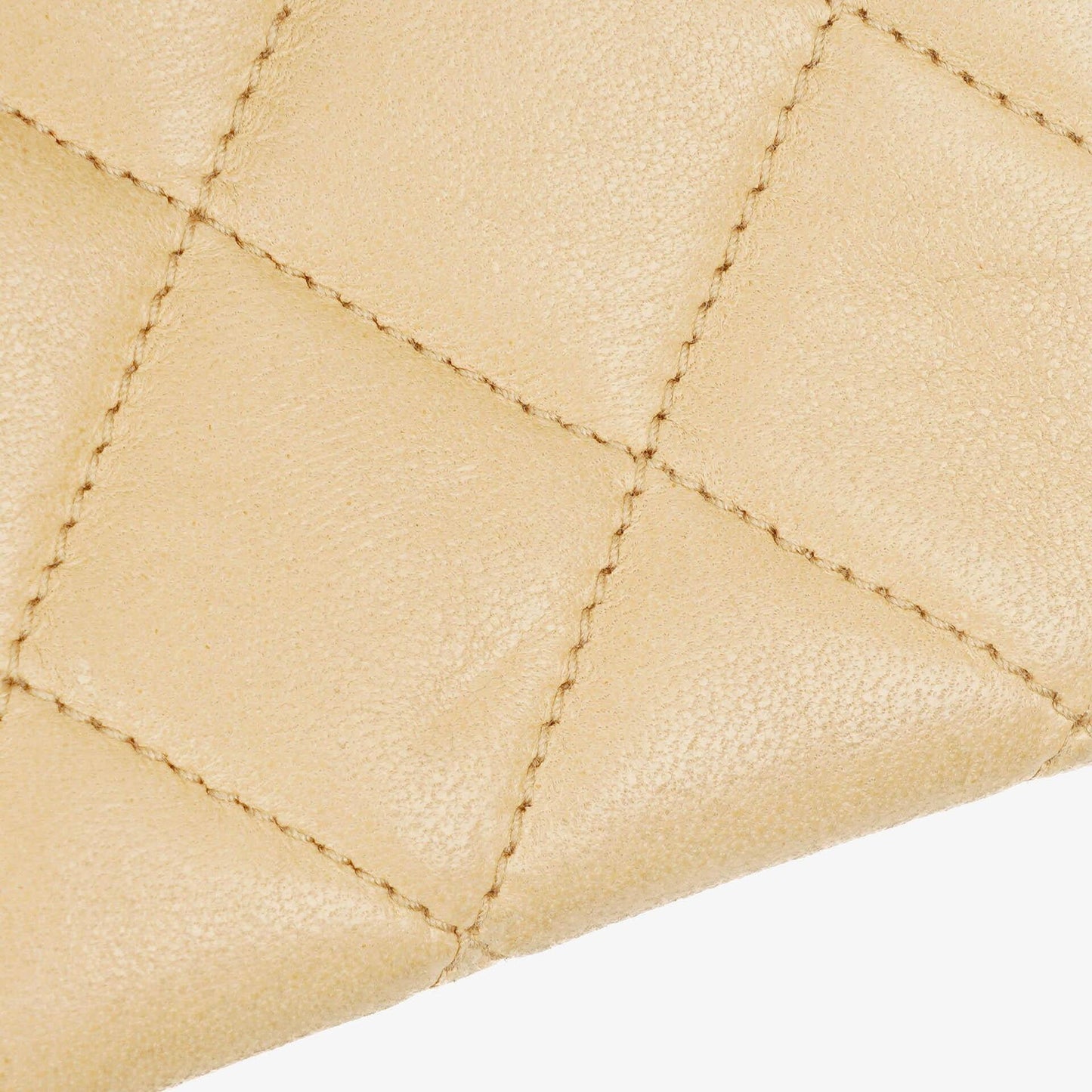 Chanel Timeless Classic Small Double Flap Bag In Beige Quilted Lambskin And 24K Gold-Plated Hardware