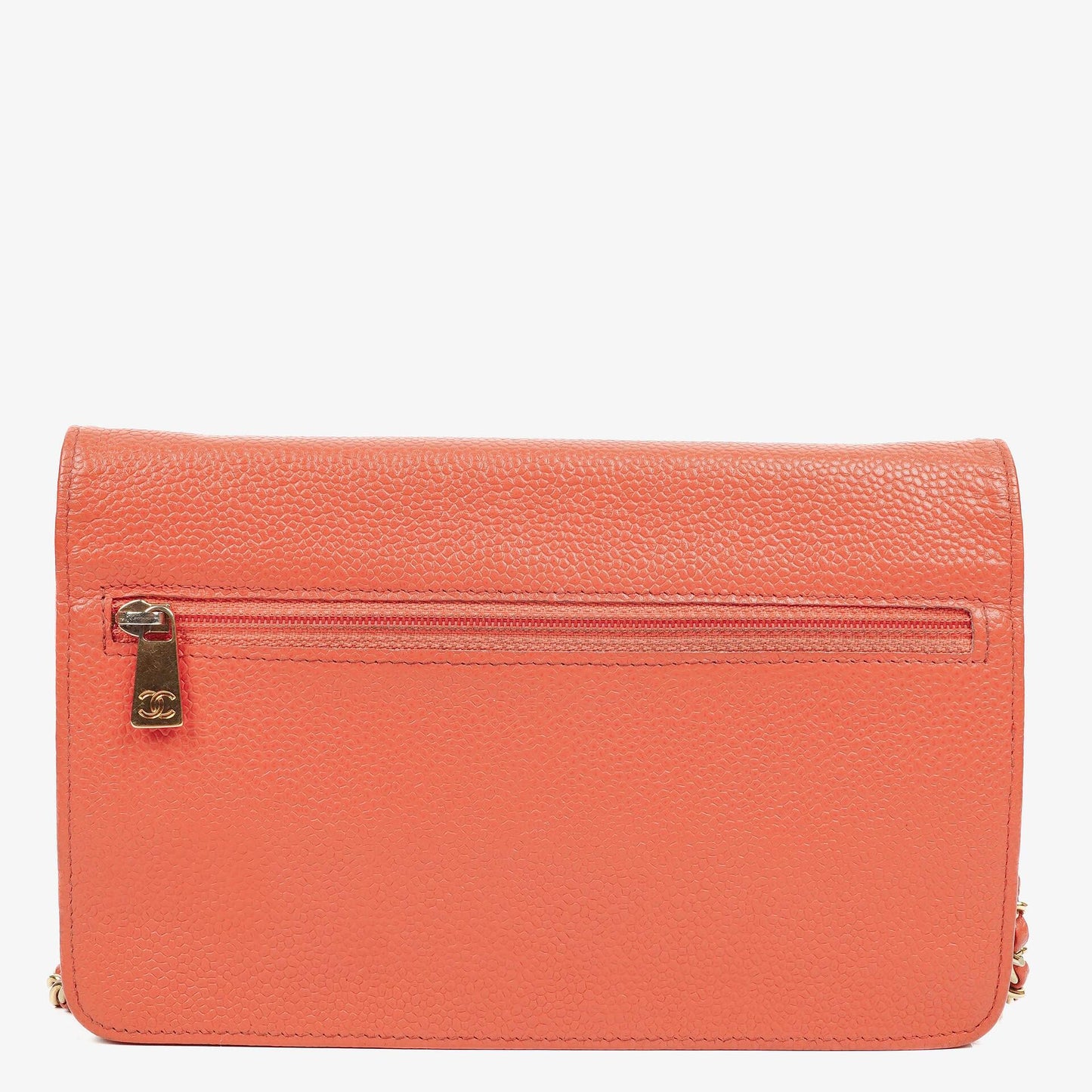 Chanel Timeless Wallet on Chain WOC In Caviar Leather