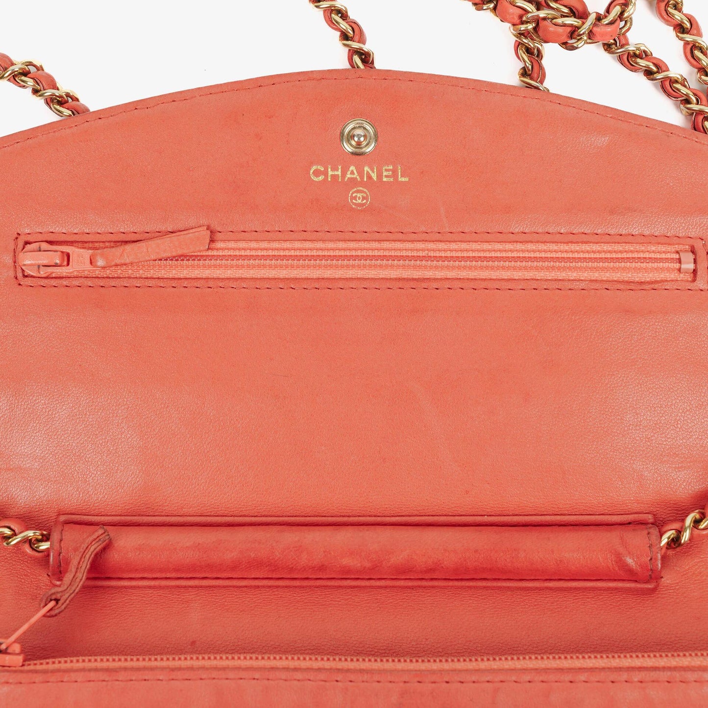 Chanel Timeless Wallet on Chain WOC In Caviar Leather