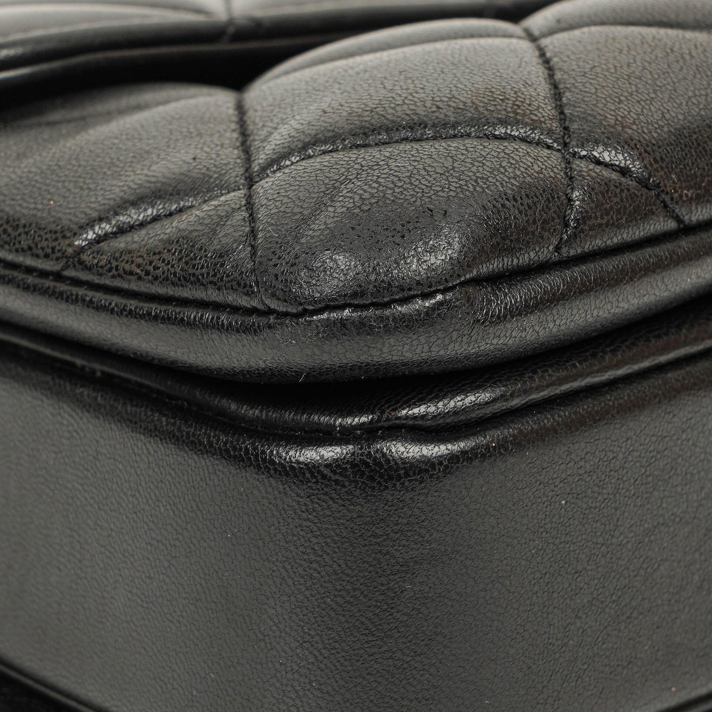 Chanel Trendy CC Large Black Quilted Lambskin Dual Handle Flap Bag