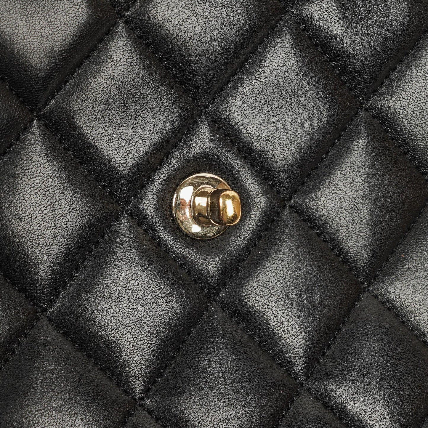 Chanel Trendy CC Large Black Quilted Lambskin Dual Handle Flap Bag