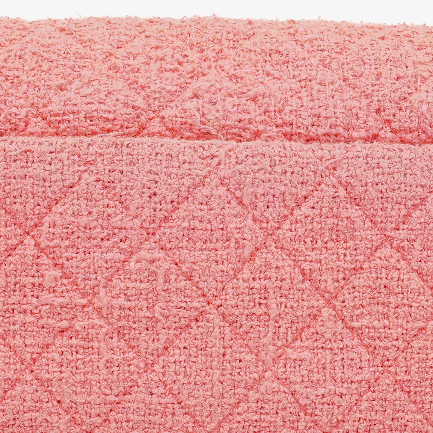 Chanel Tweed Medium Two-Toned Pink Shoulder Flap Bag