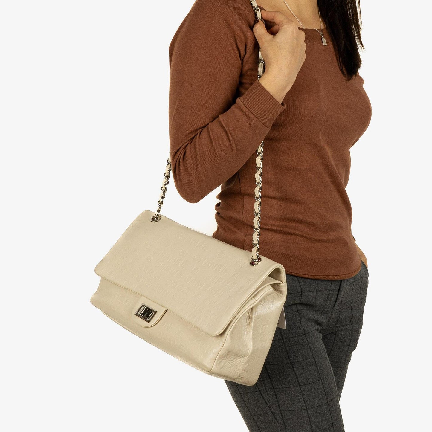 Chanel Unlimited Rue Cambon 2.55 Reissue 228 Neutral Calfskin Flap Bag