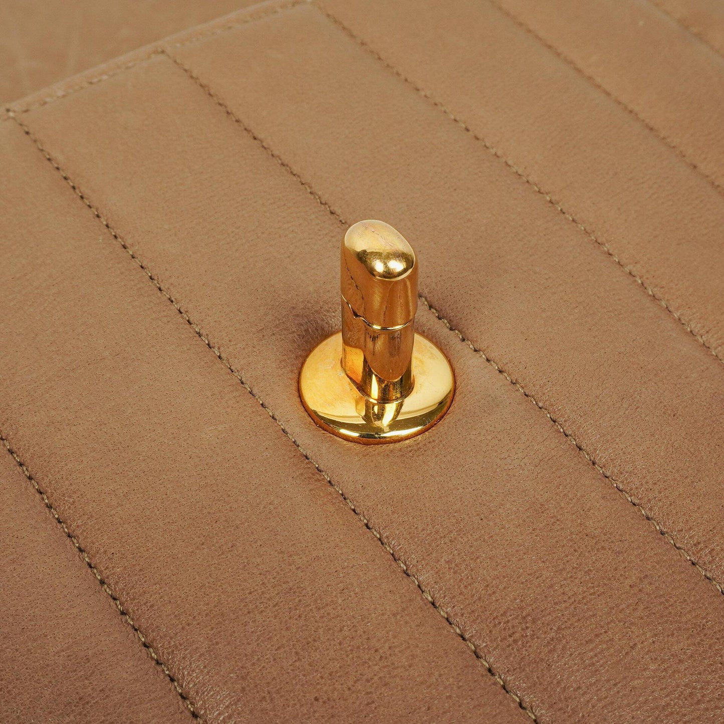 Chanel Vertical Quilted Lambskin Single Flap Diana Bag With 24K Gold-Plated Hardware