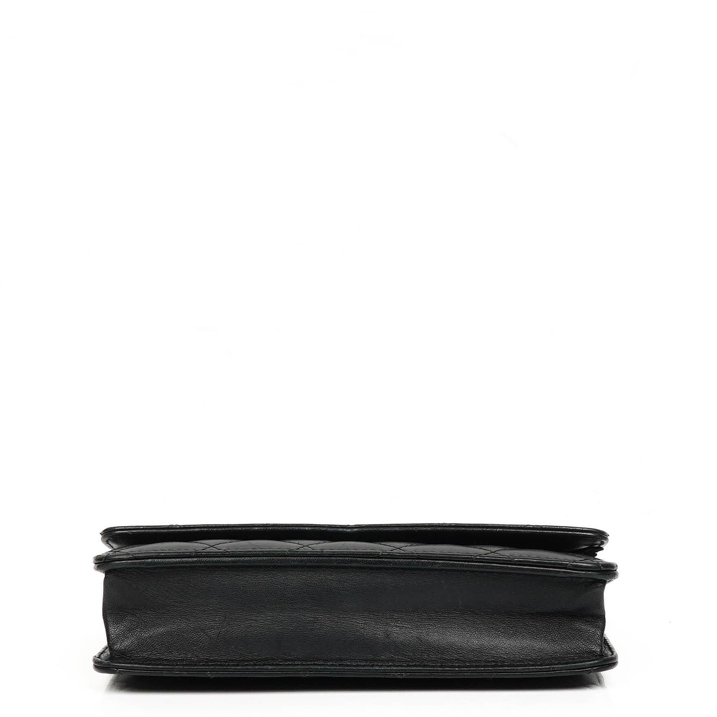 Chanel Wallet On Chain WOC Black Quilted Lambskin With Gold-Tone Hardware