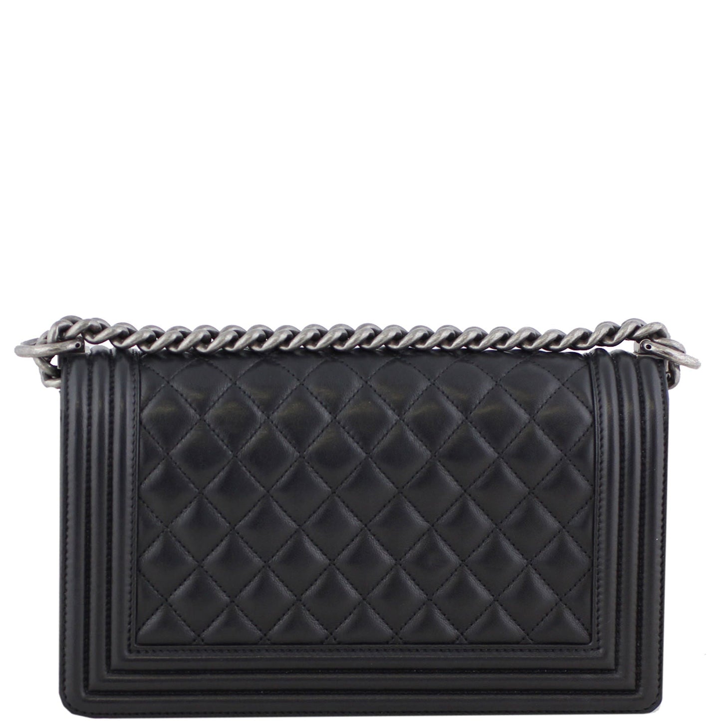 Chanel Boy Bag Old Medium | Black 24 Series