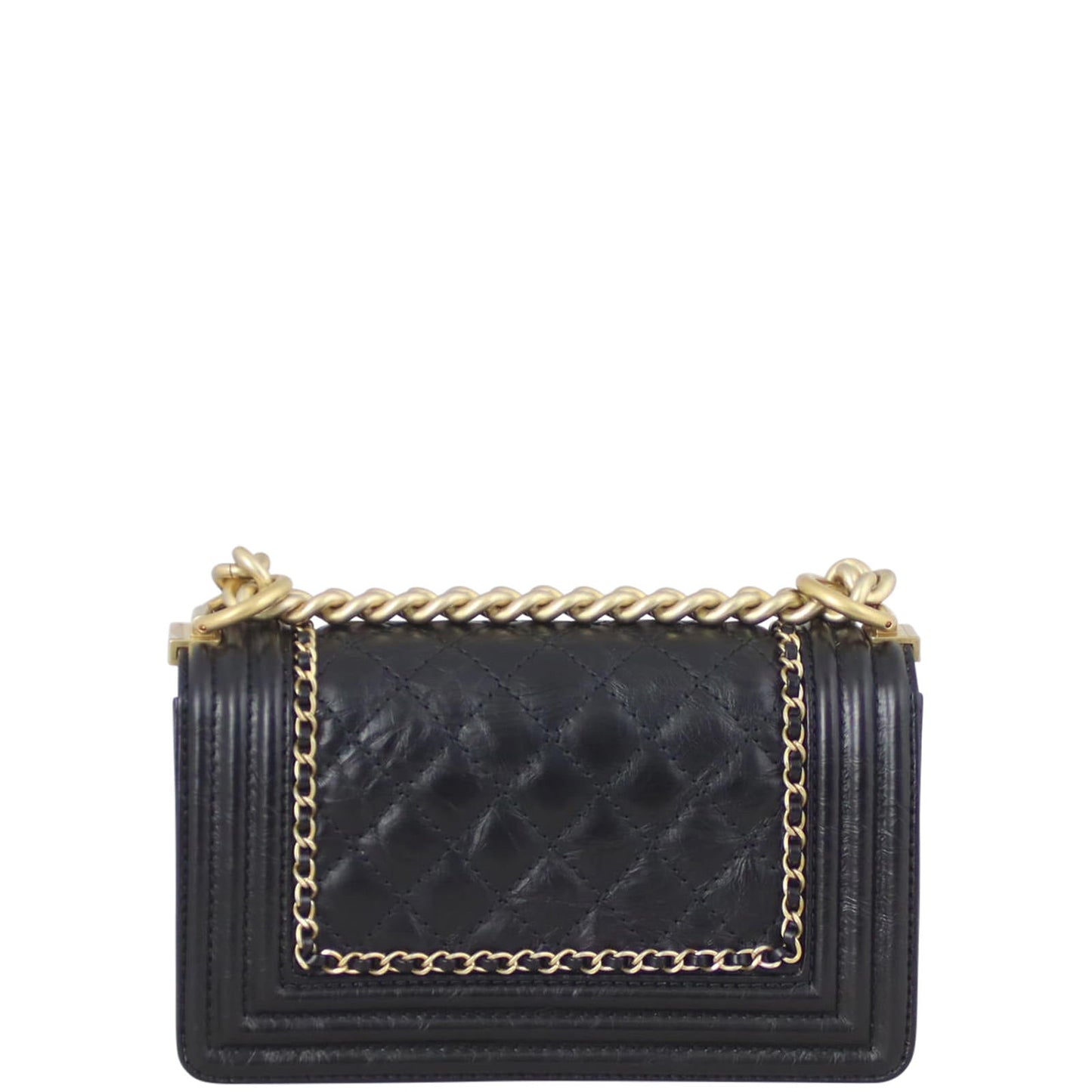 Chanel Boy Small | Black GHW 23 Series