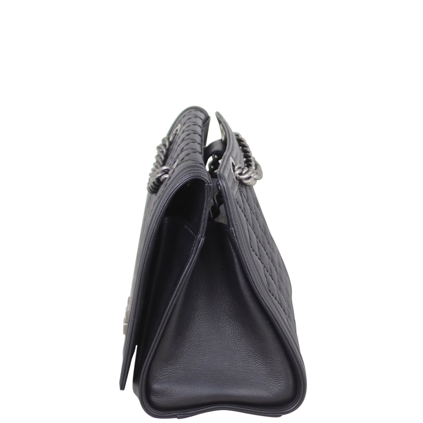 Chanel Boy Double Stitch Large Shopping Tote