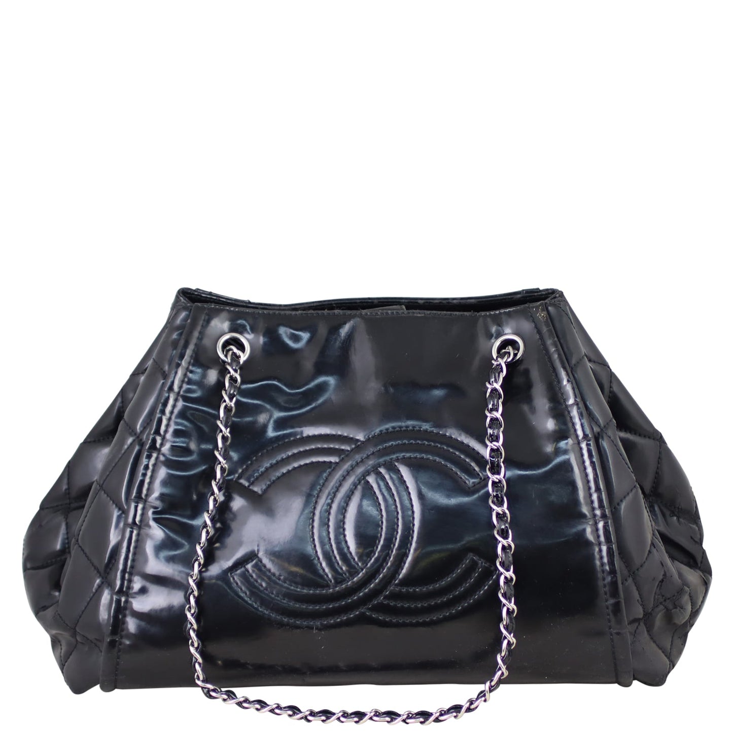 Chanel CC Lipstick Ligne Accordion Tote