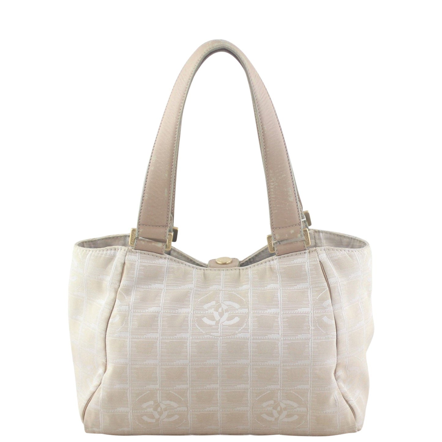 Chanel CC Travel Line Canvas Tote