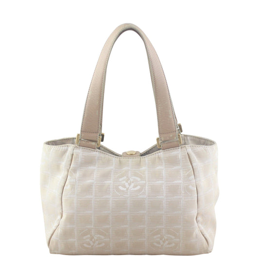 Chanel CC Travel Line Canvas Tote