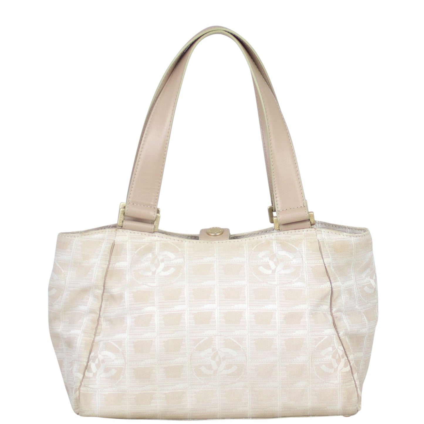 Chanel CC Travel Line Canvas Tote