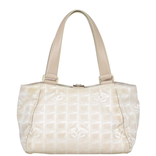 Chanel CC Travel Line Canvas Tote