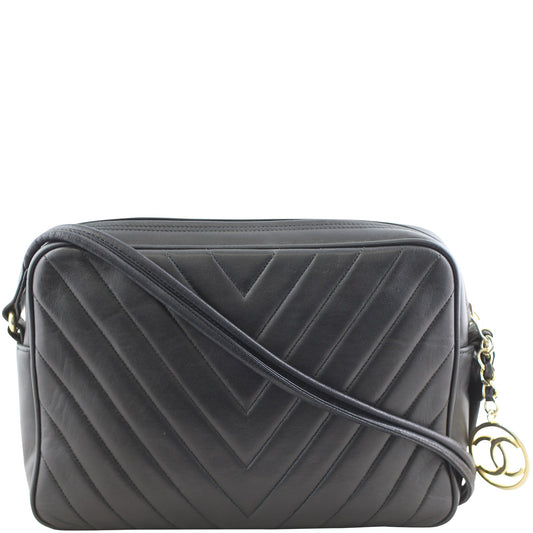 Chanel Chevron Camera Bag