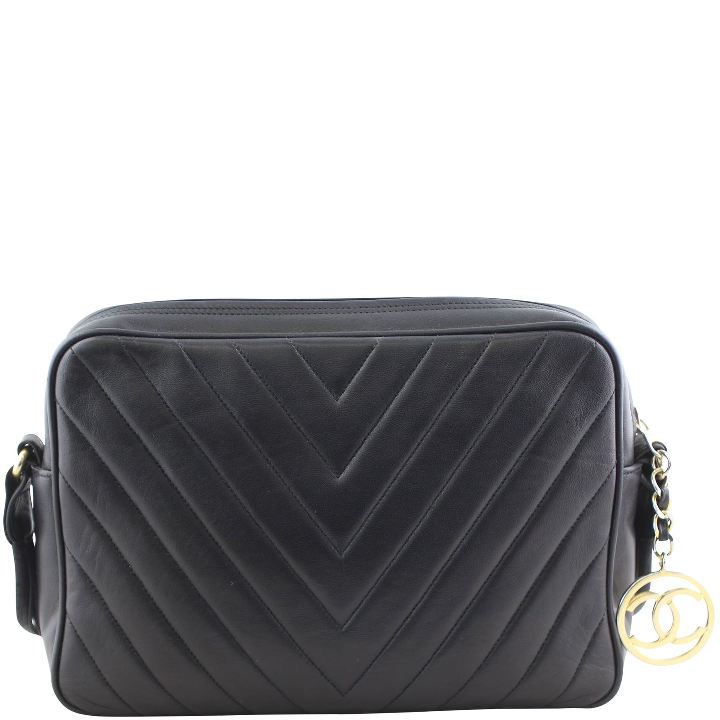 Chanel Chevron Camera Bag
