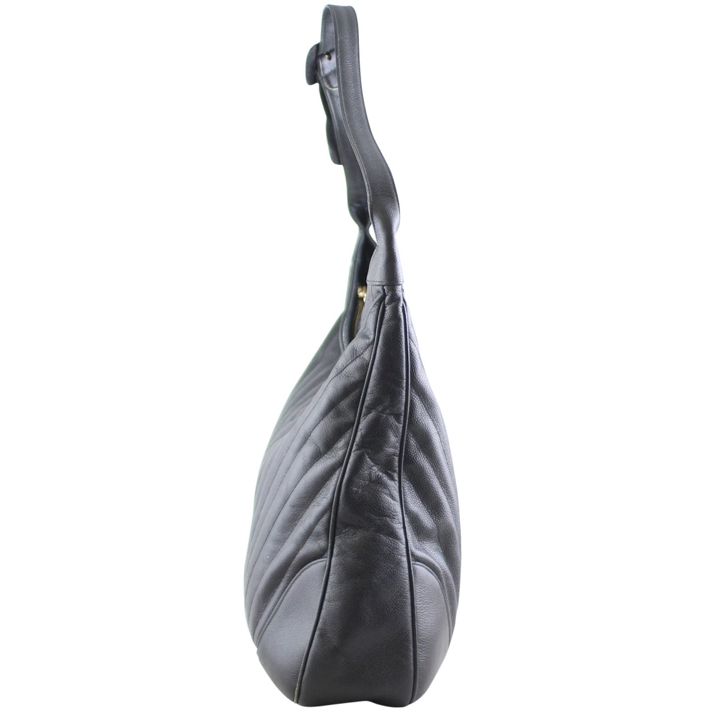 Chanel Chevron Hobo Bag