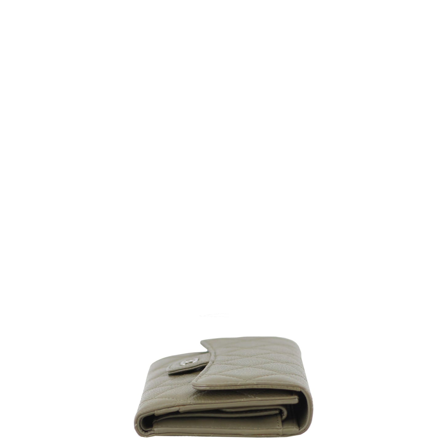 Chanel Classic Flap Wallet | Khaki Green