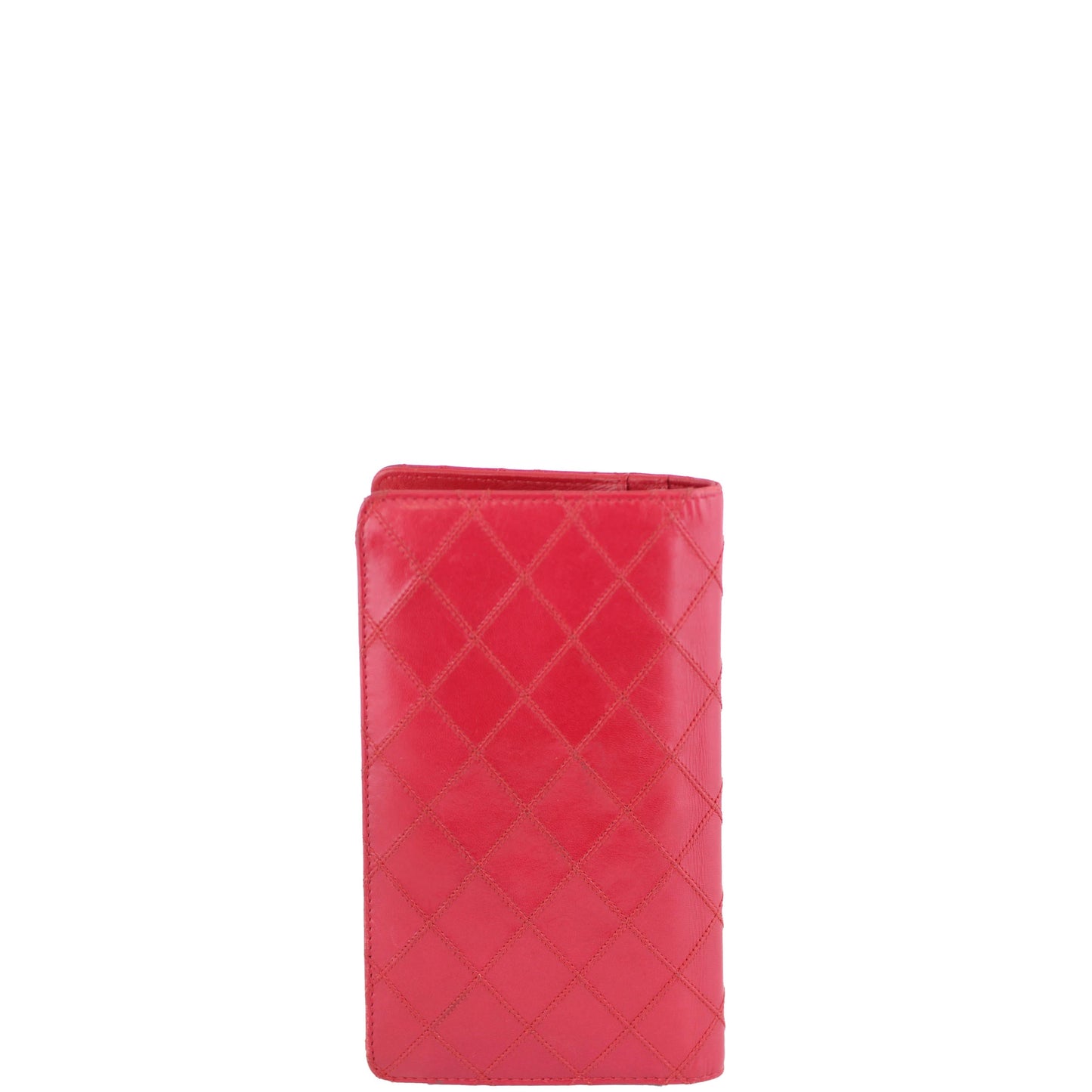 Chanel Double Stitch Yen Wallet
