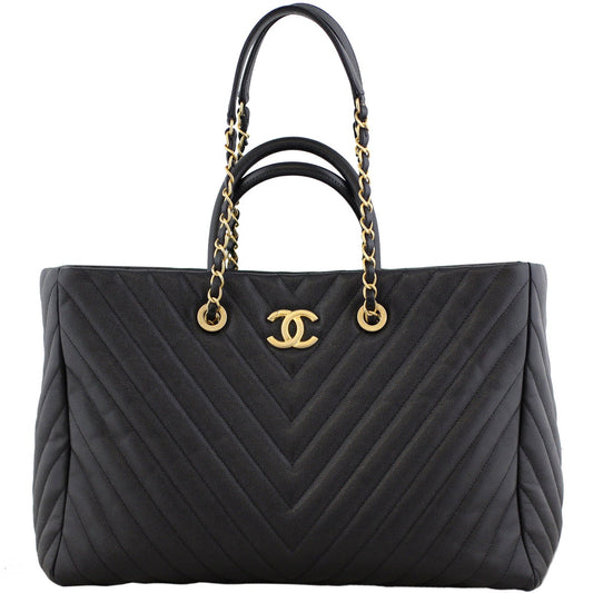 Chanel Chevron Large Shopping Bag