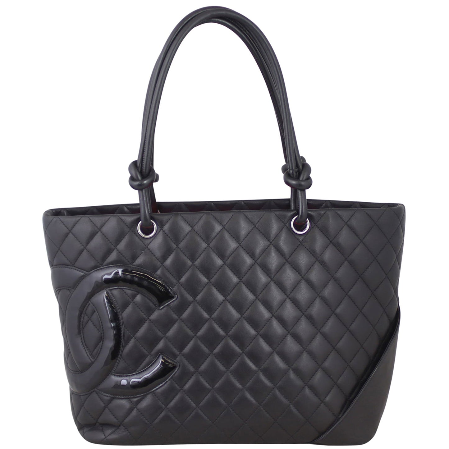 Chanel Ligne Cambon Large Tote | Black Lambskin