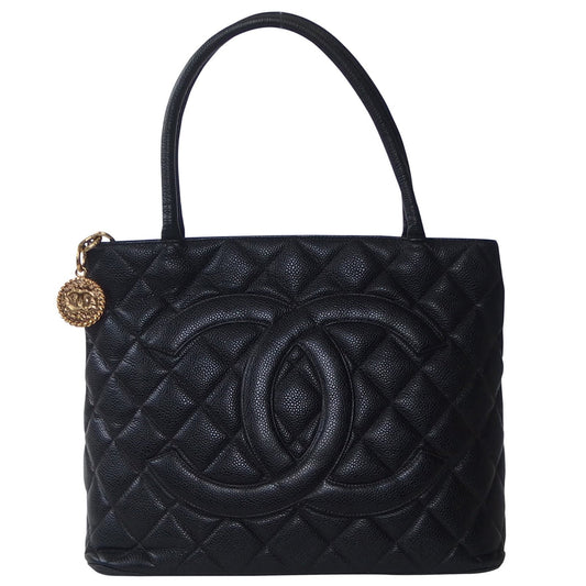 Chanel Medallion Tote | Black 7 Series