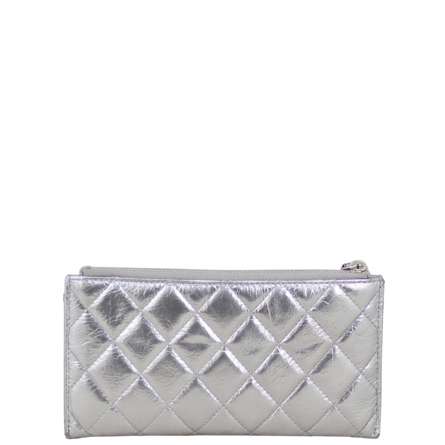 Chanel Metallic Small Zip Pouch