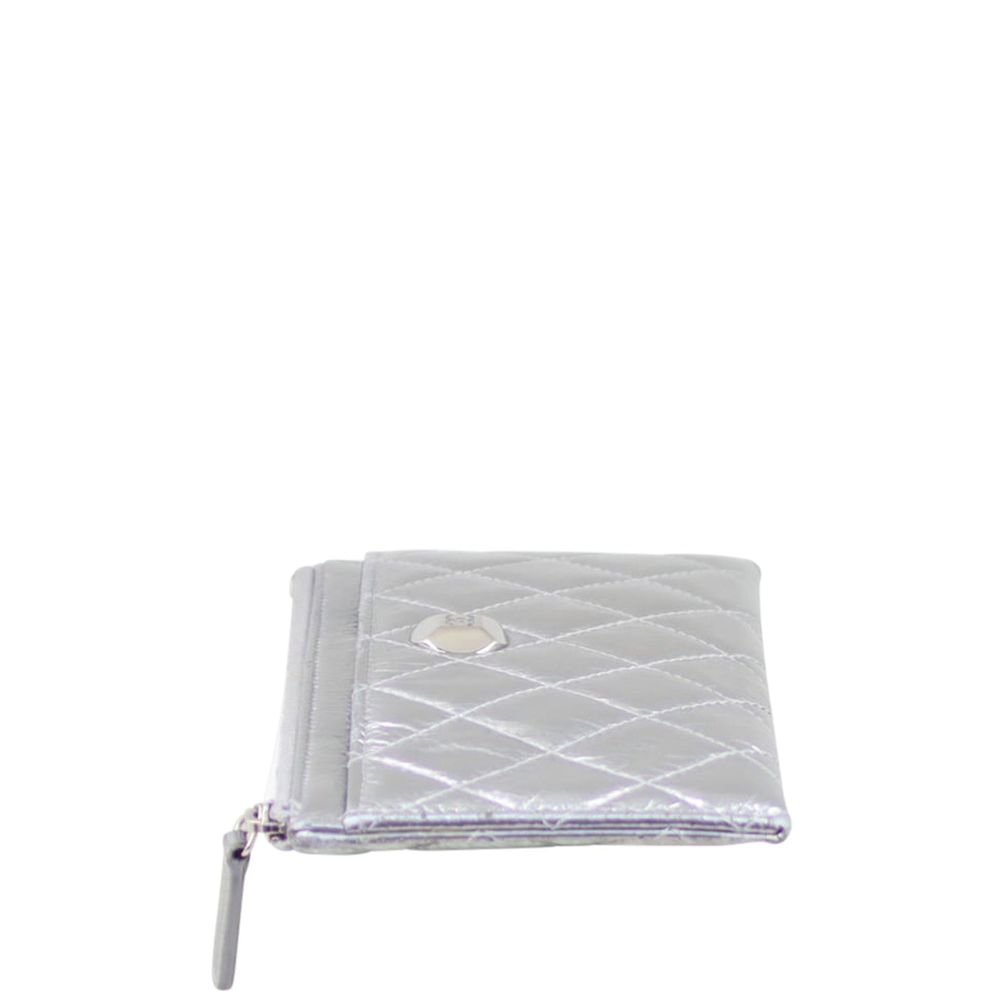 Chanel Metallic Small Zip Pouch