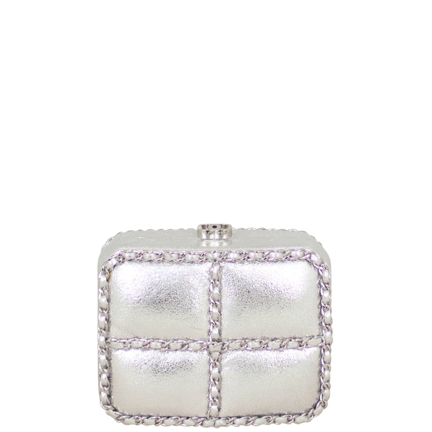 Chanel Box Minaudiere Chain Shoulder Bag