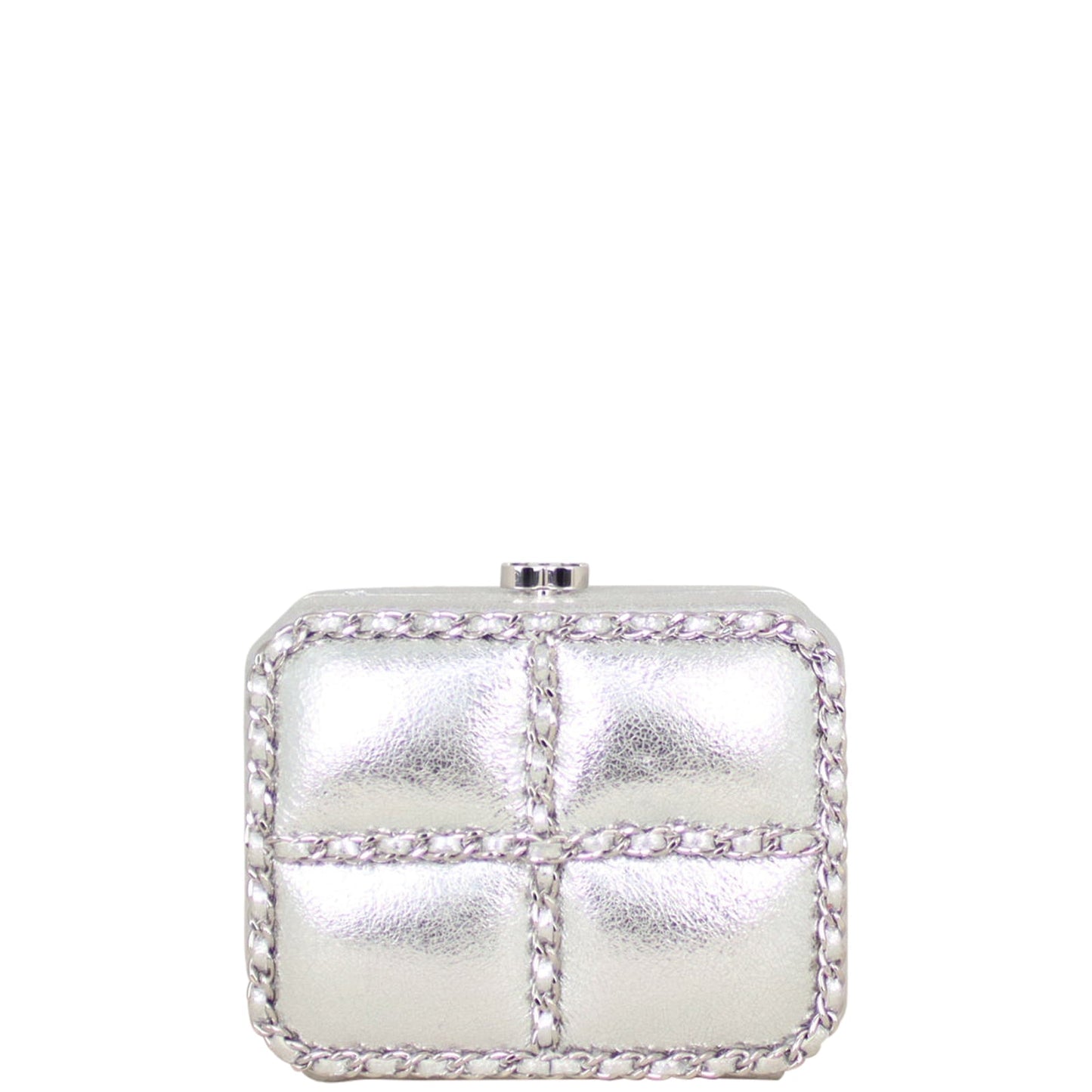 Chanel Box Minaudiere Chain Shoulder Bag