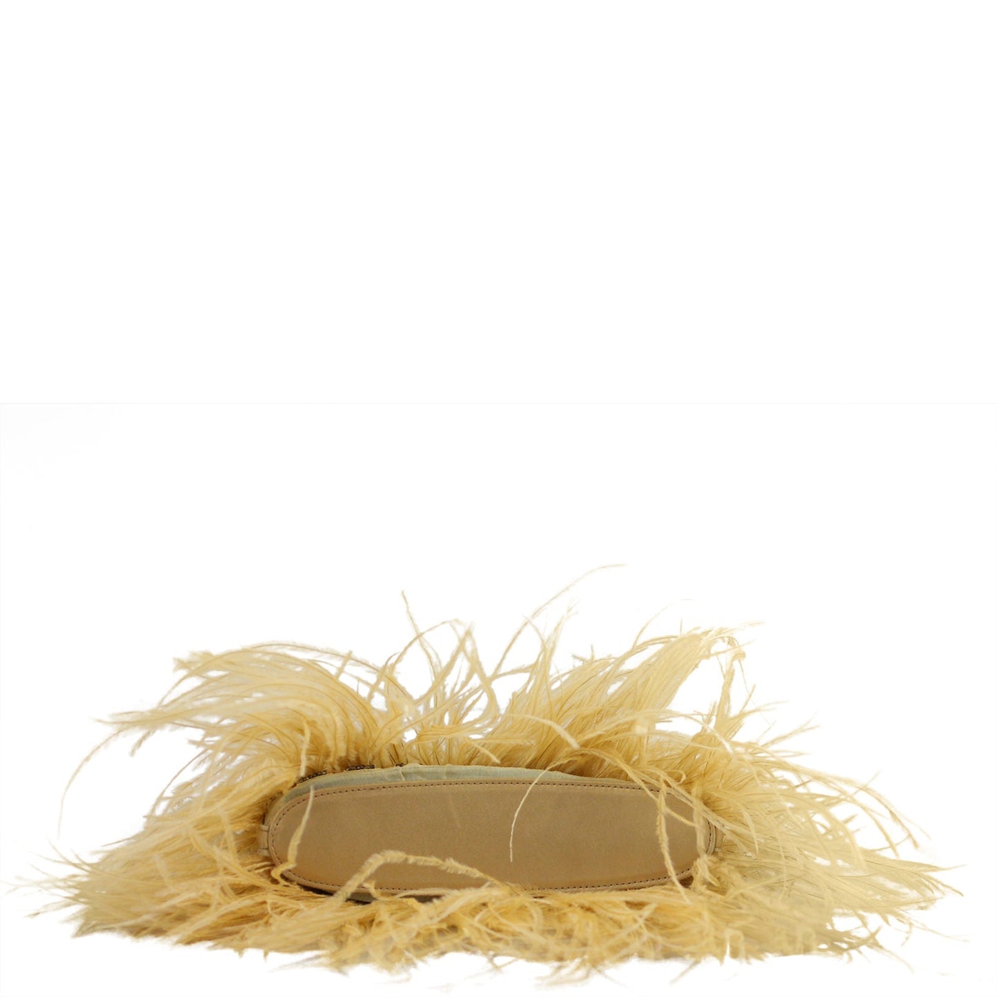 Chanel Vintage Ostrich Feather Evening Bag