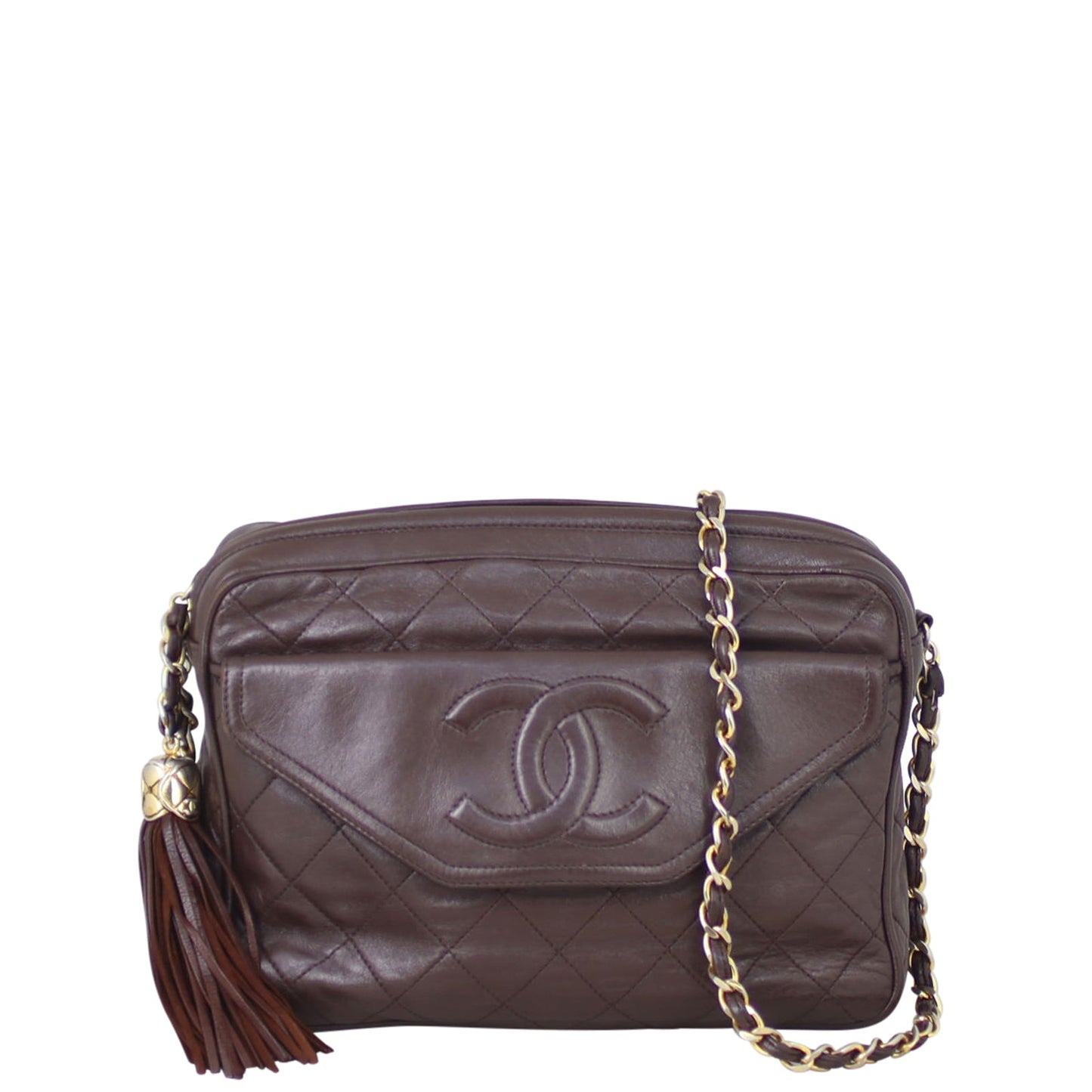 Chanel Vintage Quilted Camera Bag