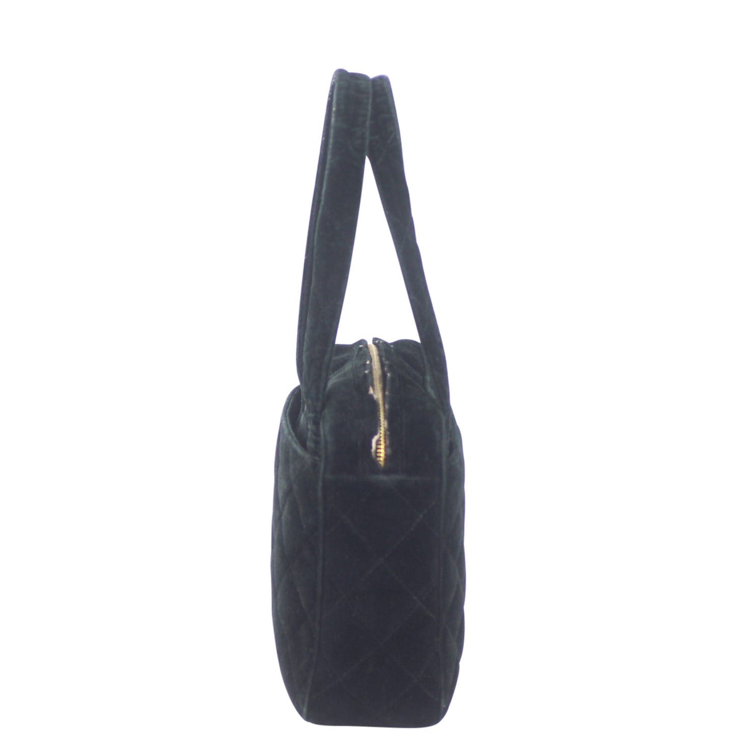 Chanel Vintage Quilted Velvet Bag
