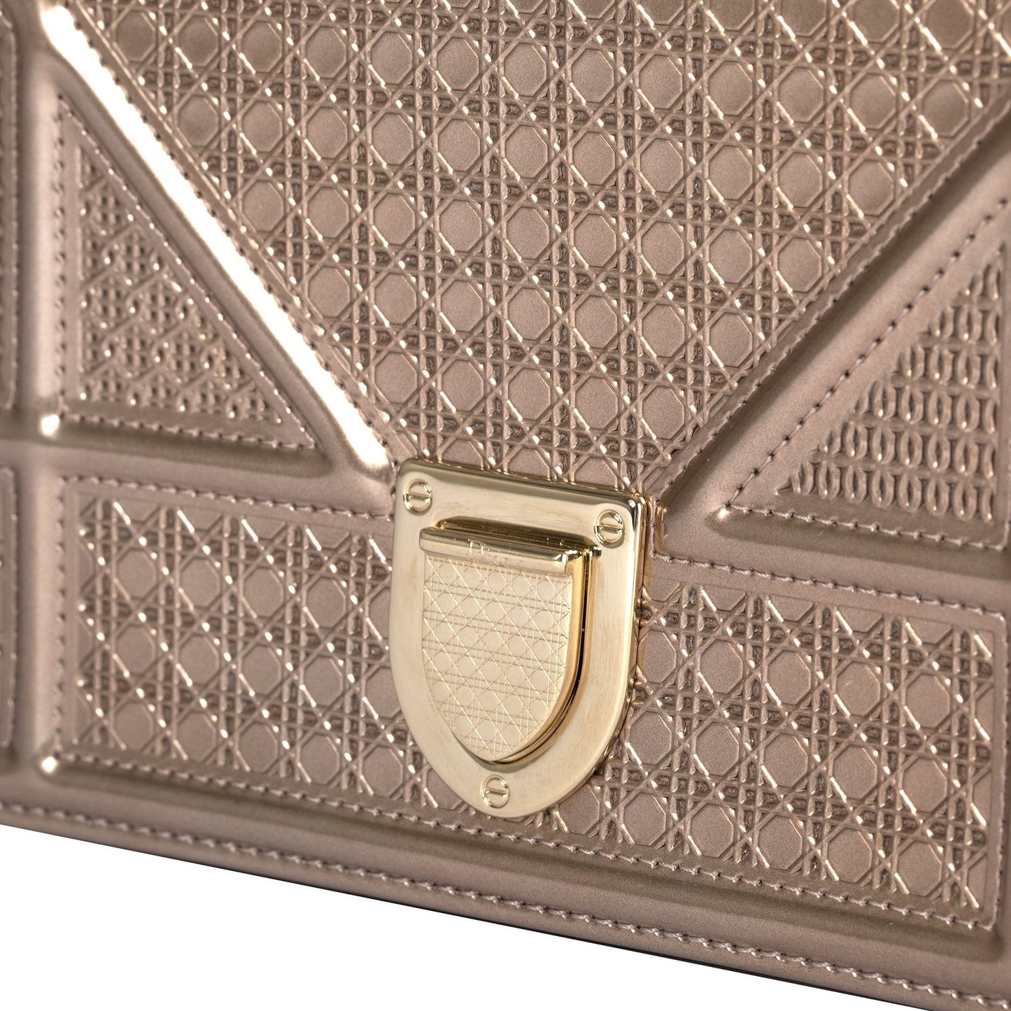 Christian Dior 2018 Diorama Wallet on Chain
