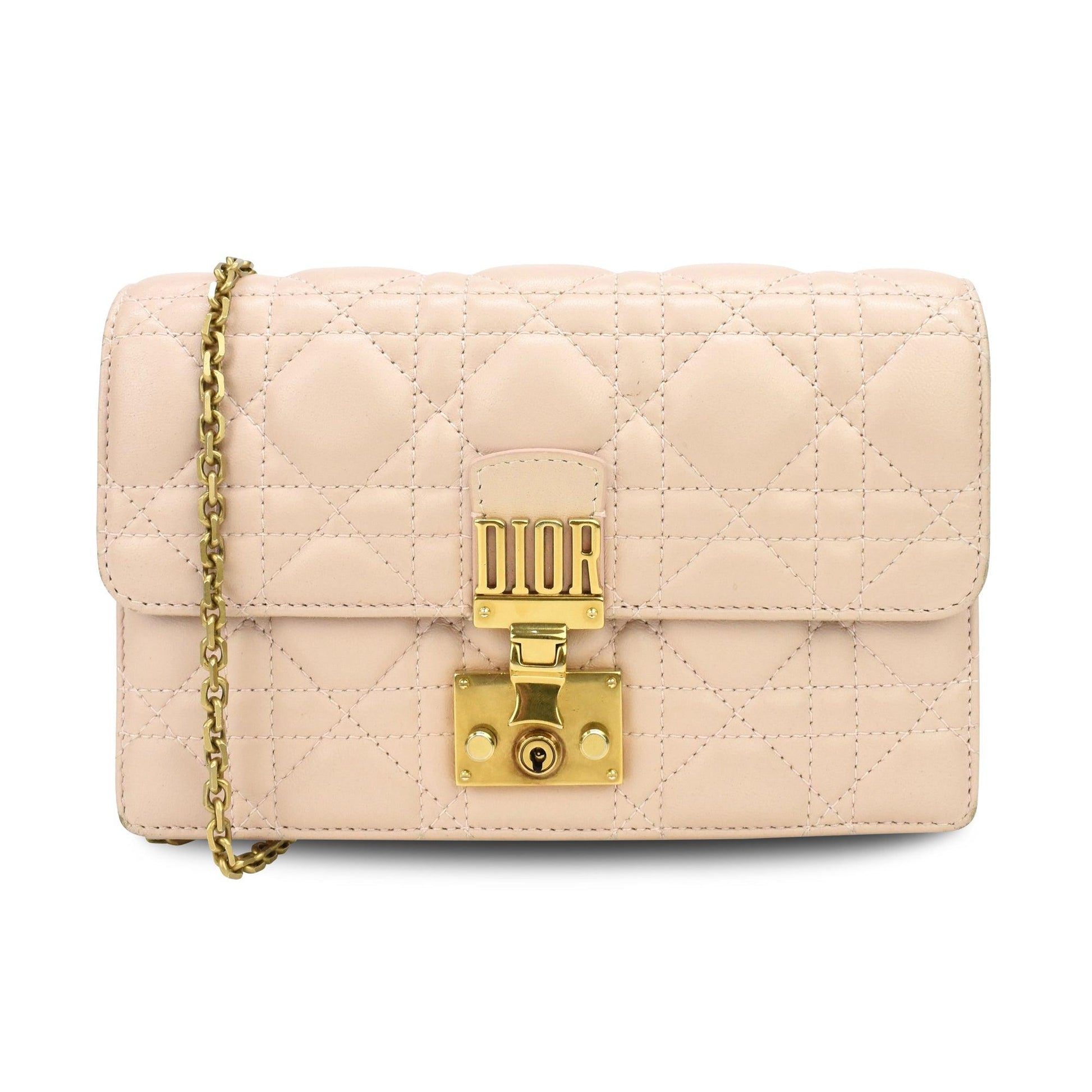 Dior Lou Quilted Chain Crossbody