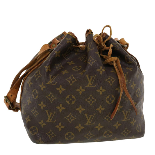 LOUIS VUITTON Monogram Petit Noe Shoulder Bag M42226 LV cl545