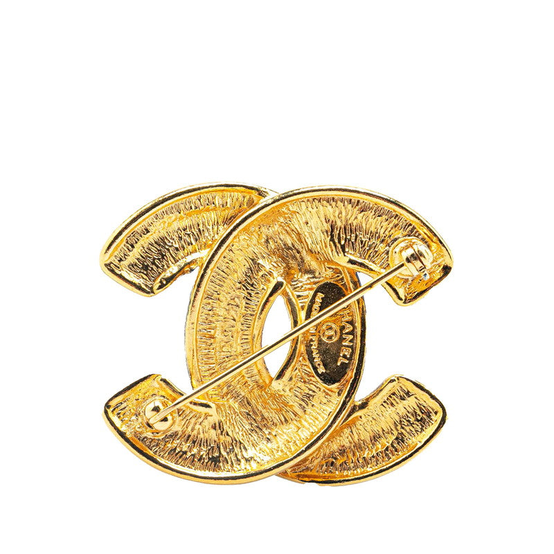 Chanel Matelassé Coco Mark Brooch Classic Flap Tote