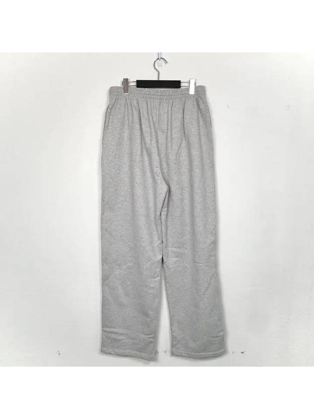 Luxury Balenciaga Trending 2026 Logo Training Jogger Pants Gray