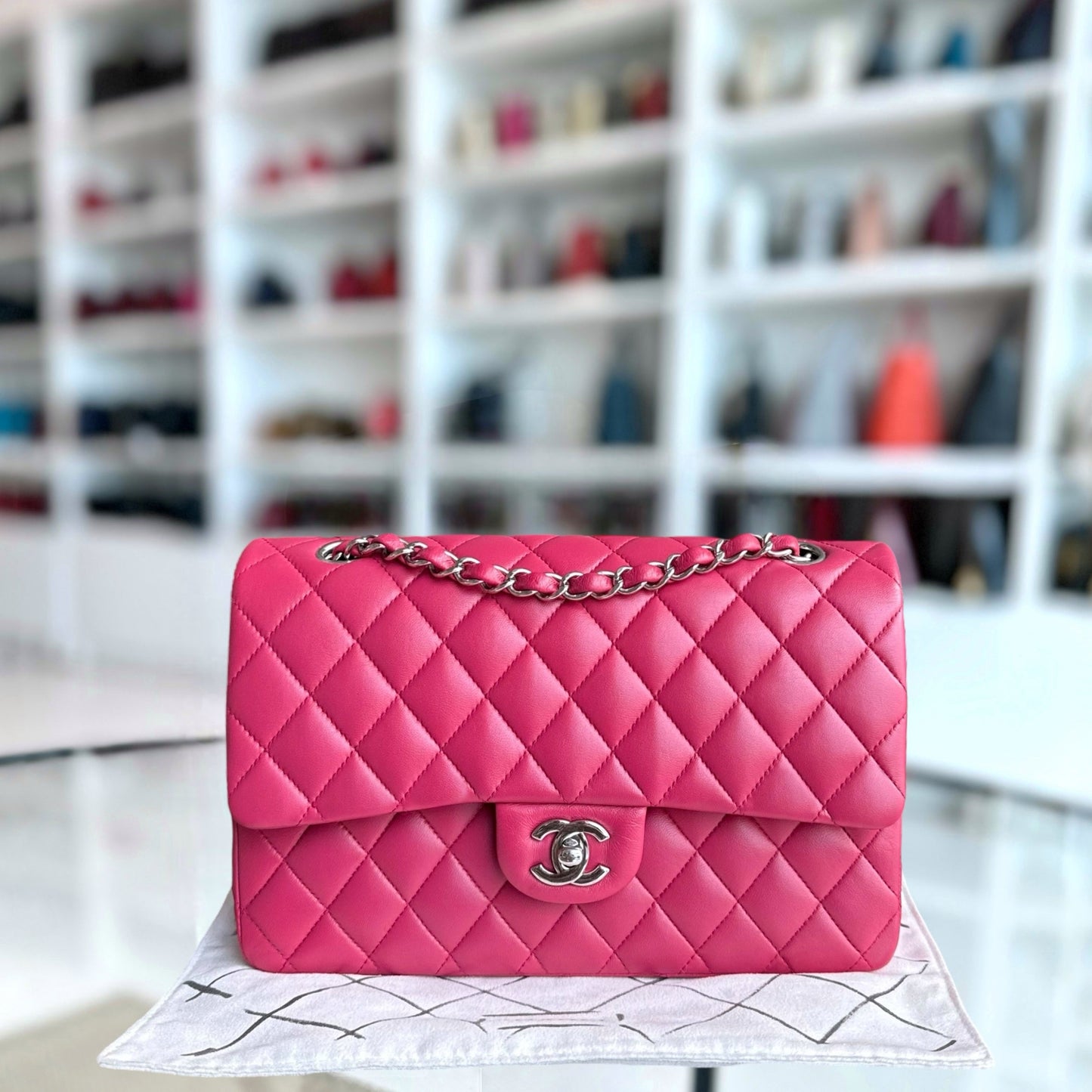 Chanel Classic Flap Medium Shoulder Bag - EworeBags