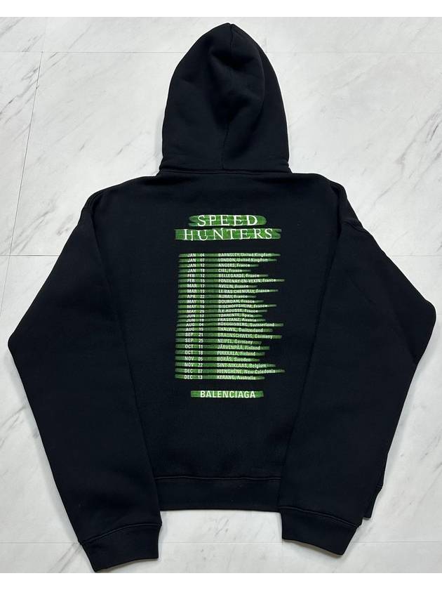 Luxury Balenciaga Trending 2026 Cotton Speedhunter Print Hoodie