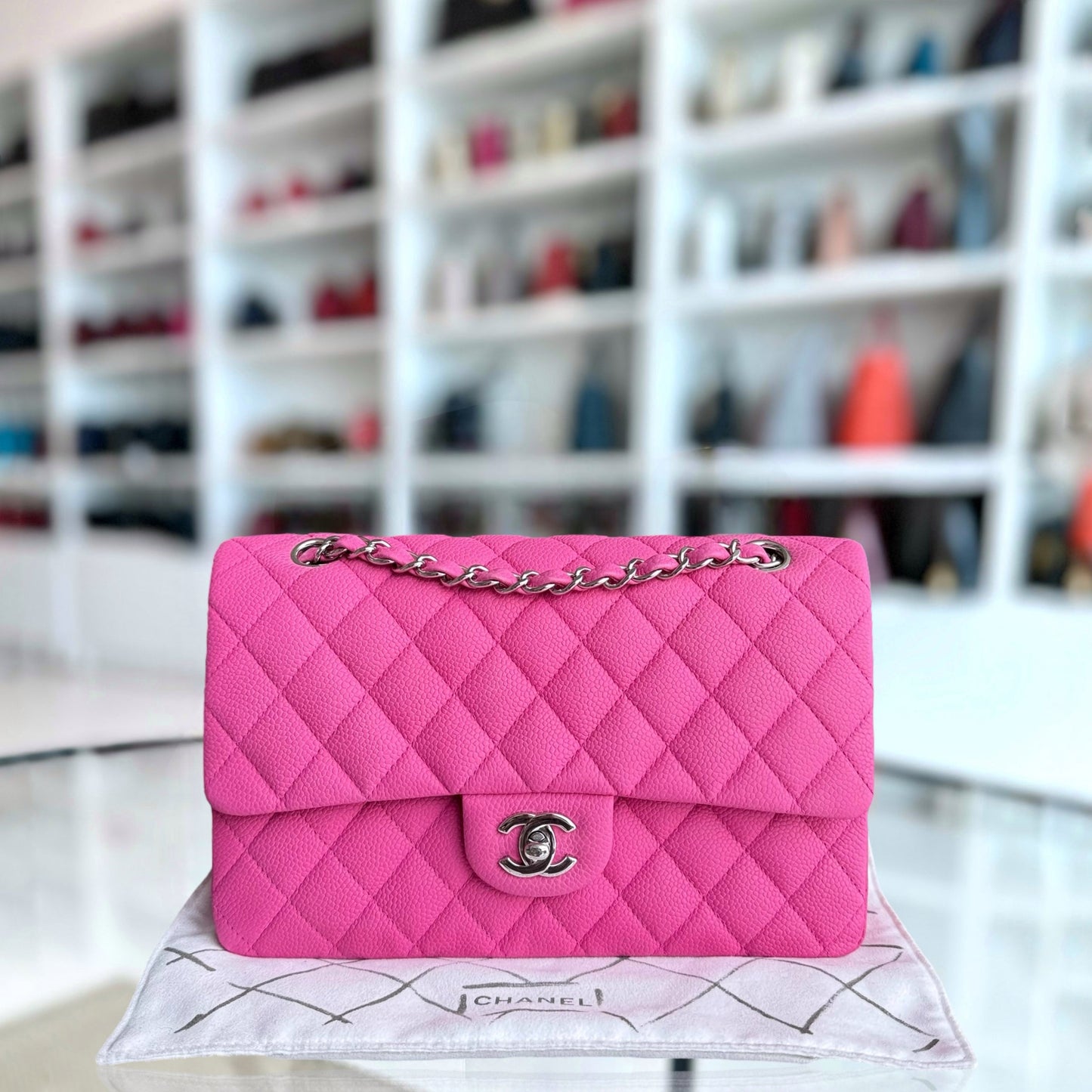 Chanel Classic Flap Medium Shoulder Bag - EworeBags