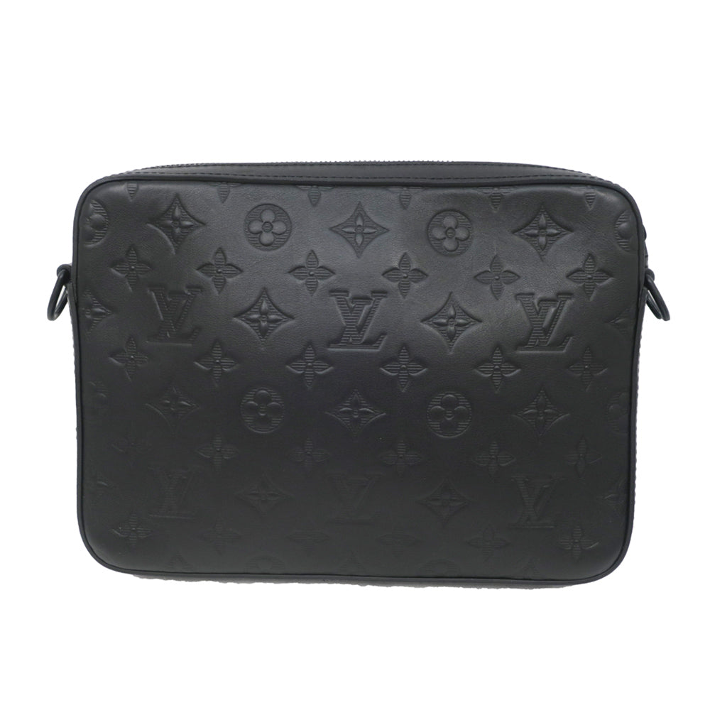 Louis Vuitton Monogram Shadow Duo Messenger Black M69827