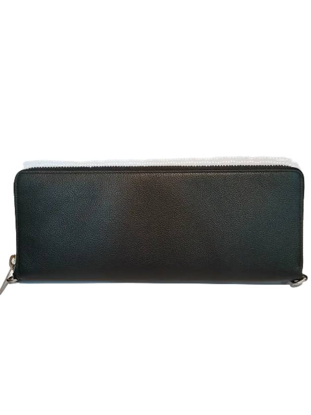 Luxury Balenciaga Trending 2026 Leash Strap Leather Clutch Bag Black