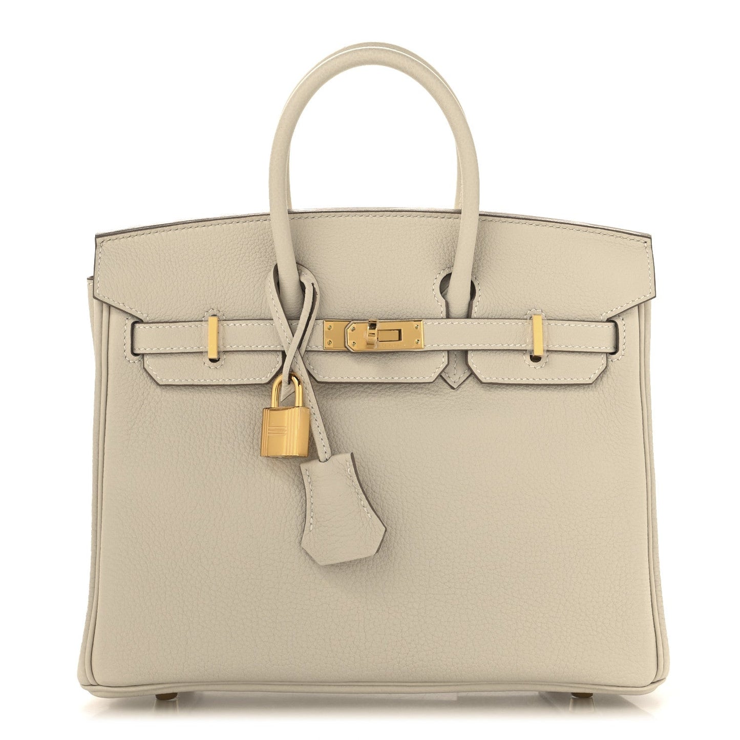 Hermes Togo Birkin 25 Craie