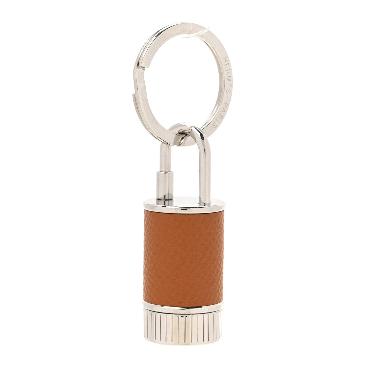 Hermes Palladium Epsom Taille-Crayon Cadena Lock Gold