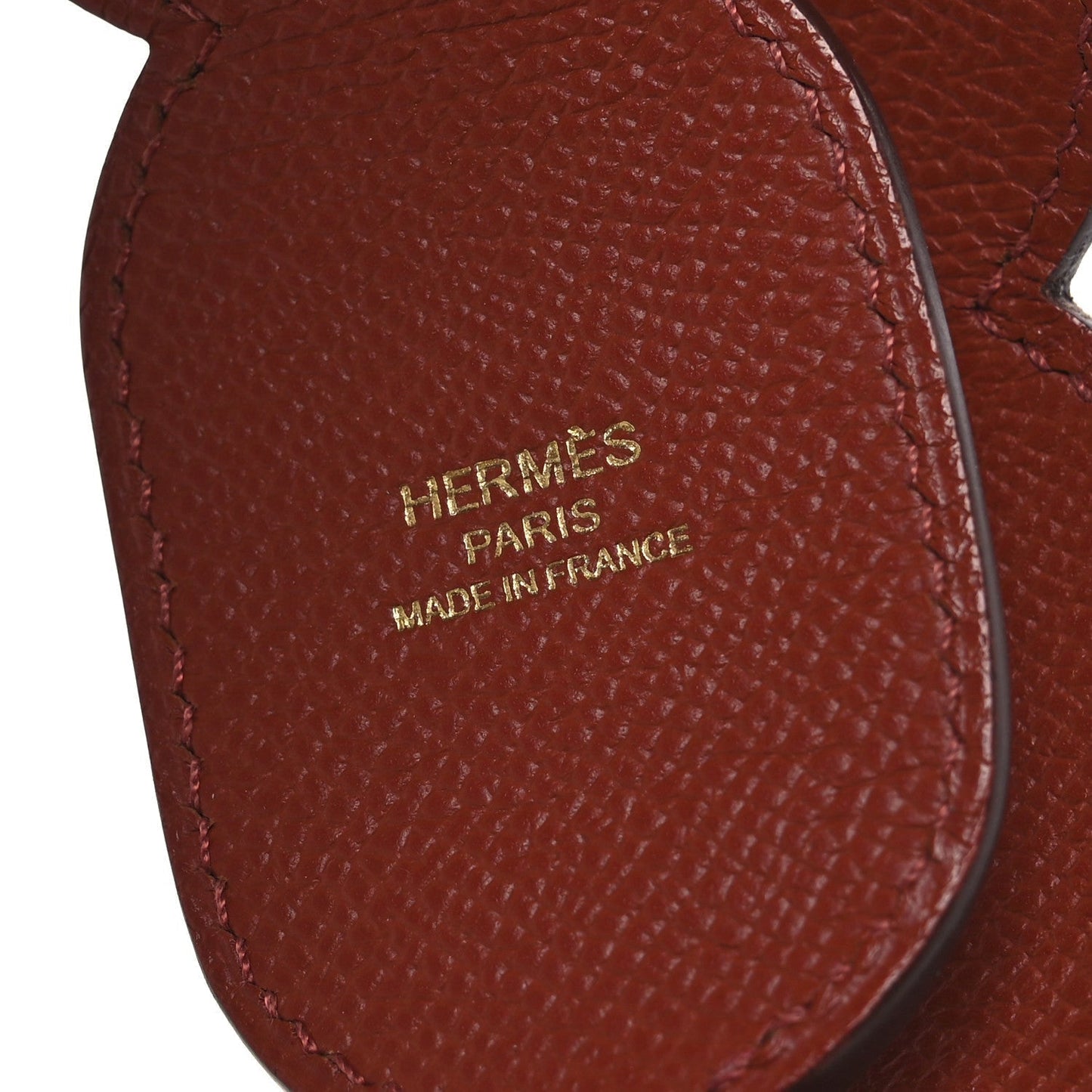 Hermes Epsom Maillons Shoulder Strap Brique Rose Texas