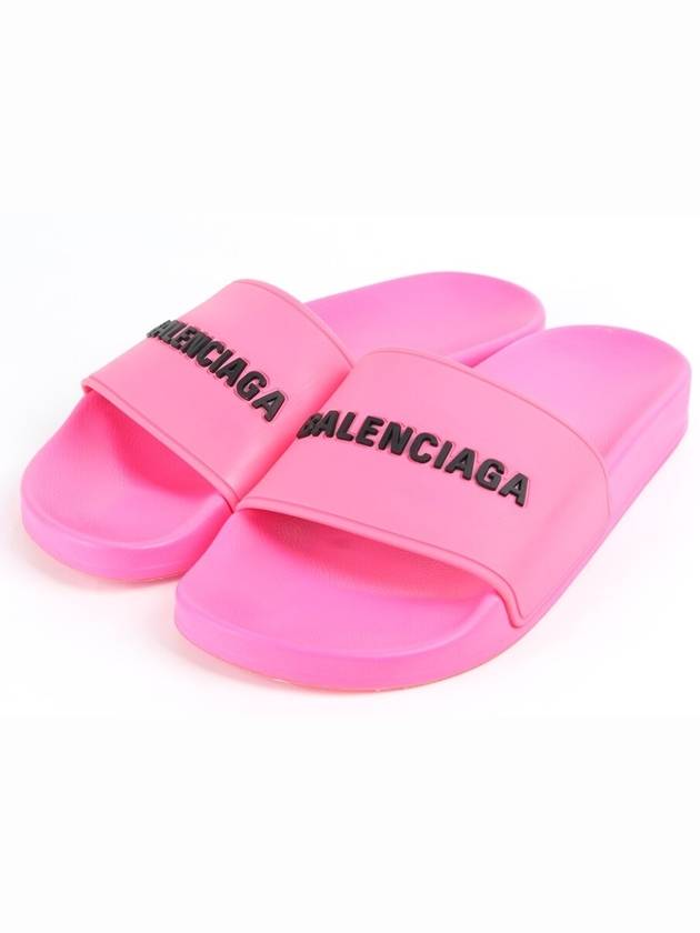 Luxury Balenciaga Trending 2026 logo slippers 37 240