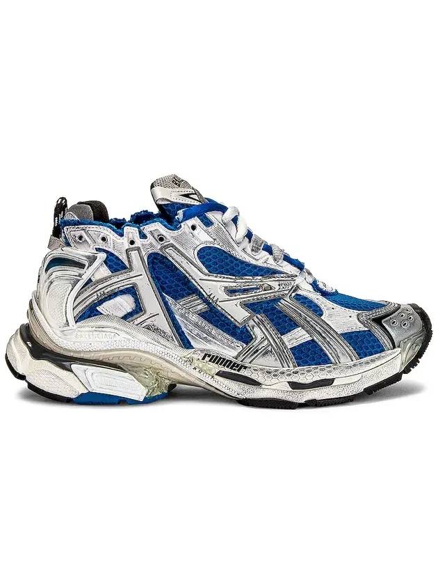 Luxury Balenciaga Trending 2026 Runner Low Top Sneakers Blue