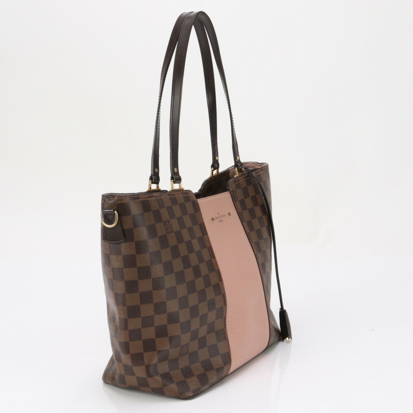Louis Vuitton  Leather Coated Canvas Handbag