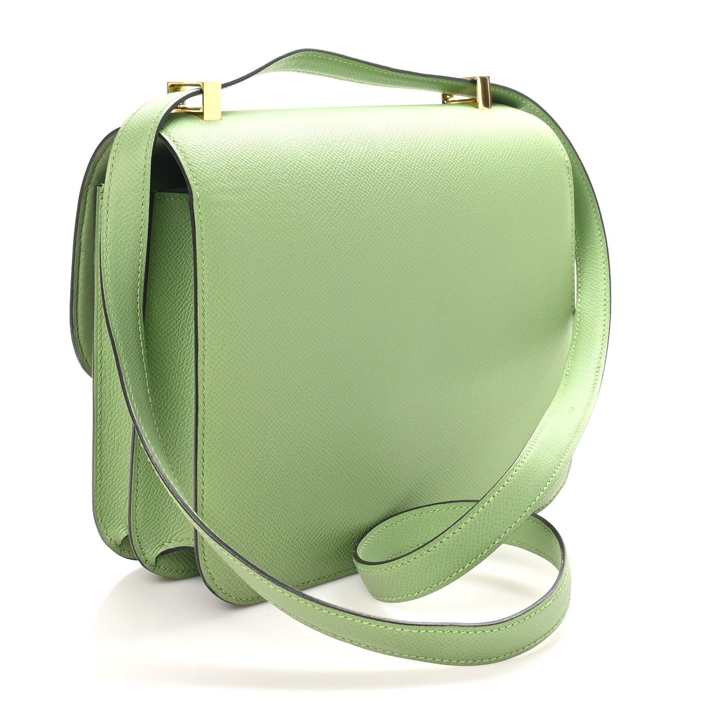 Hermes Epsom Constance 24 Vert Criquet
